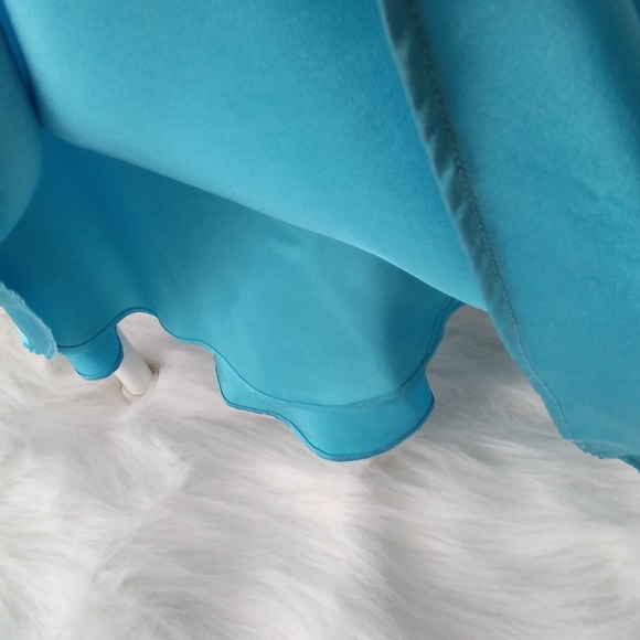 DAVE & JOHNNY -Silk Formal Gown - Picture 10 of 14